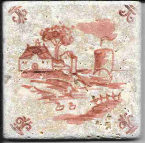 Плитка керамическая Stone4Home Provance Изразцы Provance И 6 декор 10х10