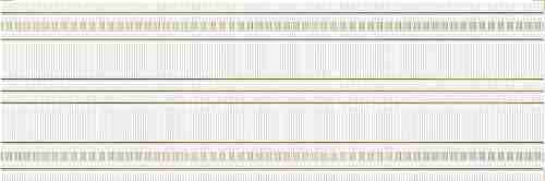 Вставка Cersanit Vegas многоцветный (VG2U451) 25x75