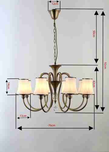 Подвесная люстра Rivoli Leonore 2004-208 Б0050249