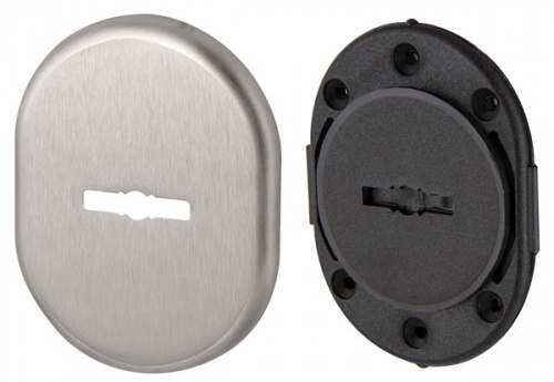 Накладка на сувальдный замок со шторкой Armadillo PS-DEC CT (ATC Protector 1) SN-3 матовый никель