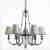 Подвесная люстра Divinare Archeo 1165/01 LM-6