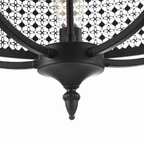 Подвесная люстра Freya Conte FR4166-PL-05C-BL