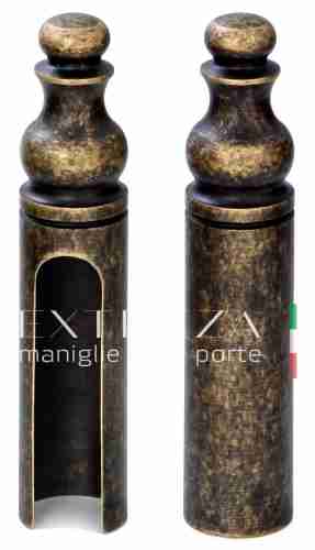 Колпачок для ввертной петли Extreza 501 с пешкой D14 мм античная бронза F23