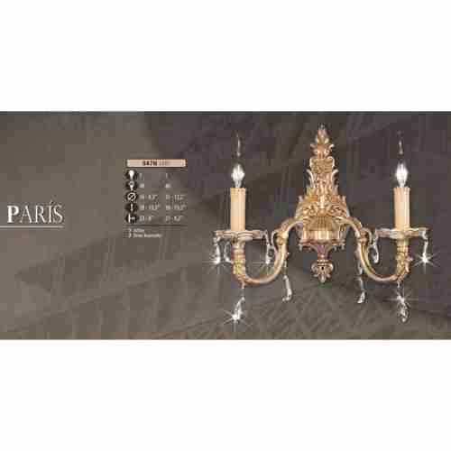 Бра Riperlamp 047N/2 AB SWAROVSKI