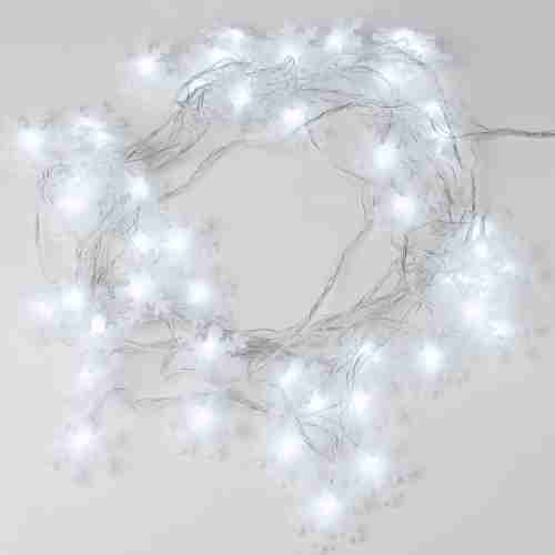 Светодиодная гирлянда Uniel сакура 220V белый ULD-S0700-050/DTA White IP20 SNOWFLAKES-2 07935