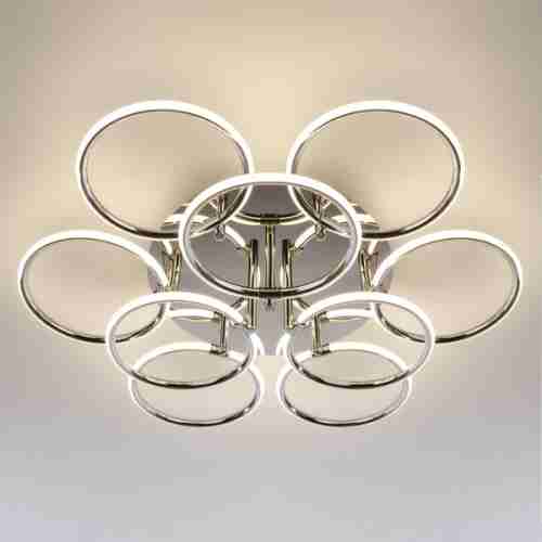 Люстра потолочная Eurosvet Impulse 90069/9 хром 94W