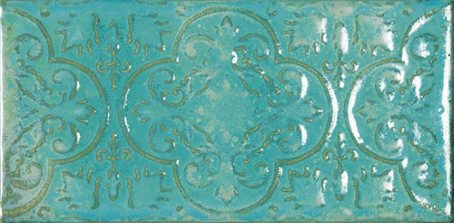 Керамогранит Bestile Zurbaran Turquesa настенная 22,4х11,2