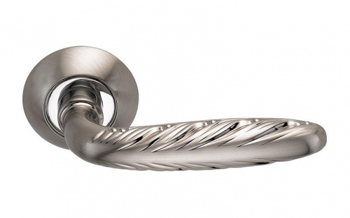 Ручка дверная межкомнатная ARCHIE S010 167HH белый никель