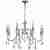 Подвесная люстра Lucia Tucci Maya 4450.8 Chrome