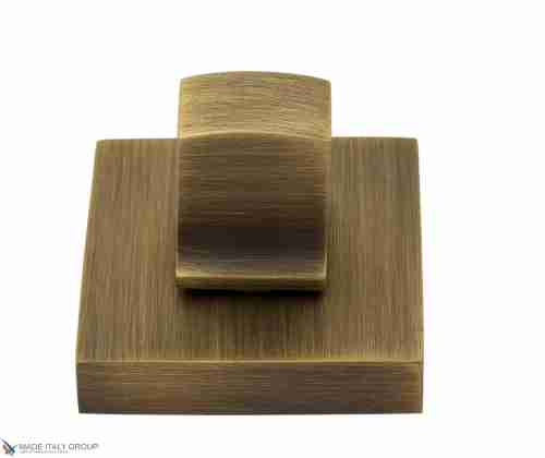 Фиксатор поворотный квадратный Venezia Unique WC-20 матовая бронза