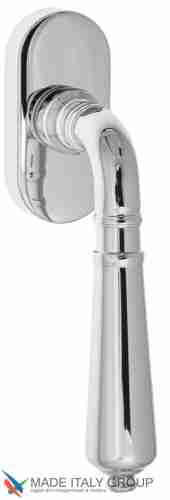 Ручка оконная Fratelli Cattini "TOSCANA" FW 7-CR полированный хром