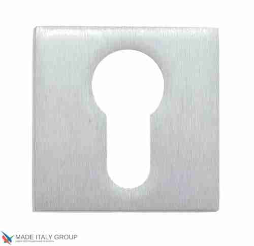 Накладка под цилиндр на квадратном основании Fratelli Cattini CYL 8.7-CS матовый хром 2 шт.