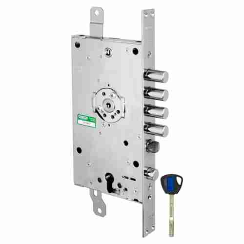 Замок врезной двухсистемный Mottura 3D KEY 3D.787-D (правый), ключ 40 мм