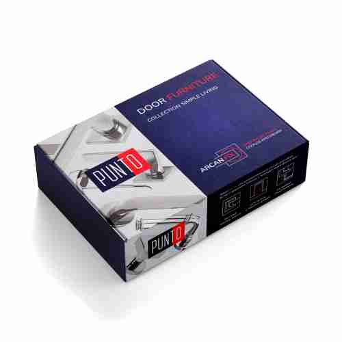 Ручка раздельная R.ARC.R52.FORTUNA CP-8 хром