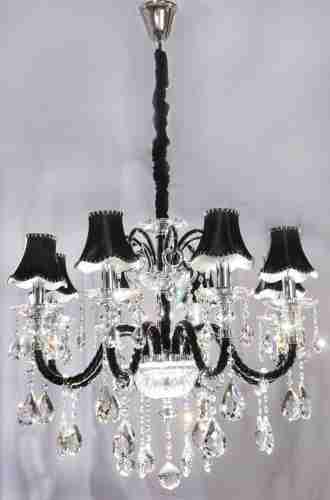 Подвесная люстра Lumina Deco Denica LDP 66249-8 BK