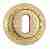 Накладка под ключ буратино дверная Extreza KEY R06 полированное золото F01