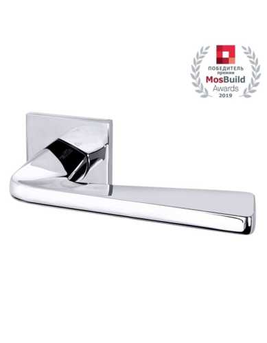 Комплект: Ручки Armadillo TORSO USS CP-8+Завертка+Бесшумный замок Fuaro/хром