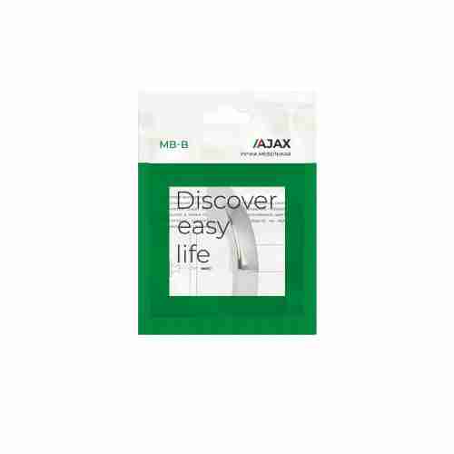 Ручка-кнопка Ajax (Аякс) мебельная MB-B-002 SC сатин.хром