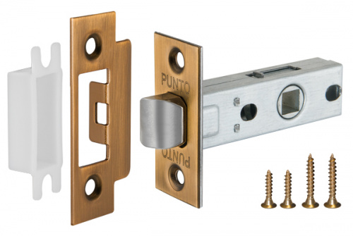 Защелка дверная межкомнатная Punto L45-8 CF Кофе
