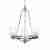 Подвесная люстра Lumina Deco Santini LDP 1220-4 CHR+WT