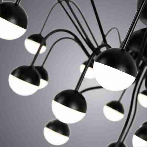 Потолочная люстра Artelamp Dexter A3619PL-24BK