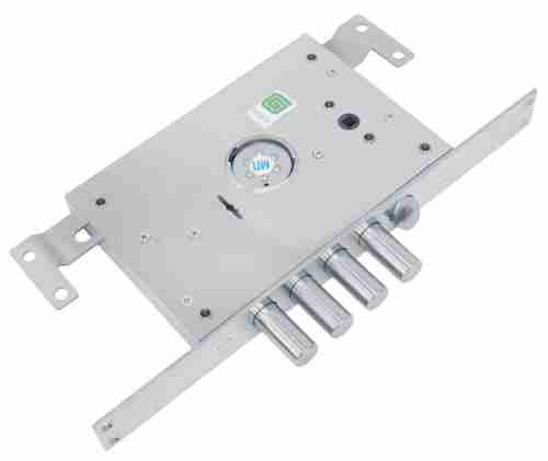 Замок  сув. с защёлкой Гардиан ЗВ 21.14 Т (лев) со смен.мех-ом, без накл, дл. кл.54 мм 5+1/123:450/