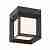 Уличный настенный светодиодный светильник ST Luce Cubista SL077.401.01