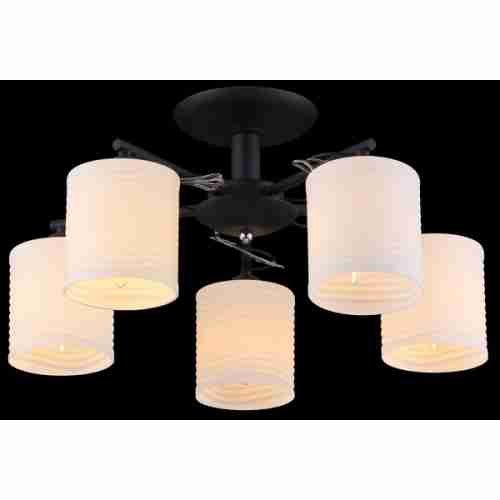 Люстра потолочная Natali Kovaltseva 11476/5C DARK CHROME