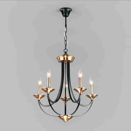Подвесная люстра Eurosvet Lazzaro 60098/5 черный