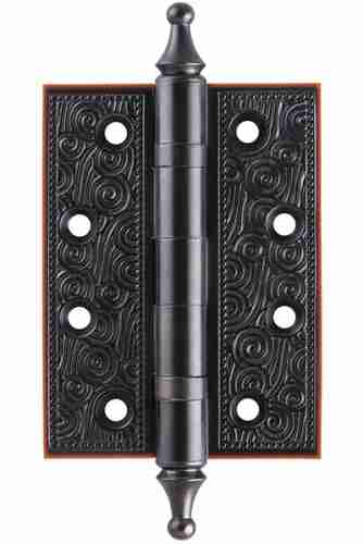 Комплект 2 шт. - Петля дверная универсальная латунная Armadillo Castillo CL 500-A4 102x76x3,5 ABL-18 темная медь