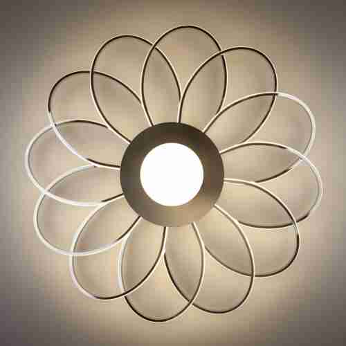 Потолочная светодиодная люстра Eurosvet 90105/13 хром