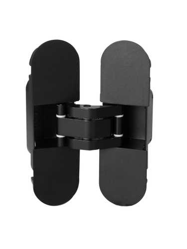 Петля скрытой установки AGB (АГБ) E30200.85.93 (черный) ECLIPSE 2.2 (4 накладки в комплекте)