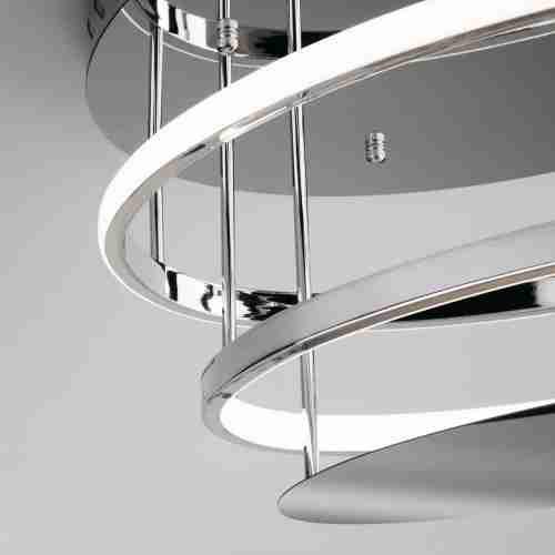 Потолочный светодиодный светильник Eurosvet Chic 90160/2 хром