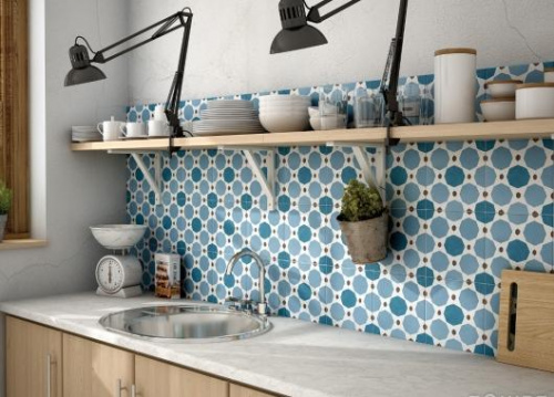 Керамогранит Equipe Caprice Loire Border 20936 декор 20х20
