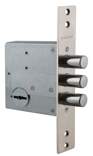 Замок врезной сувальдный Гардиан ЗВ 50.01, 4 кл. (длинный кл. 59 мм) /123:003/