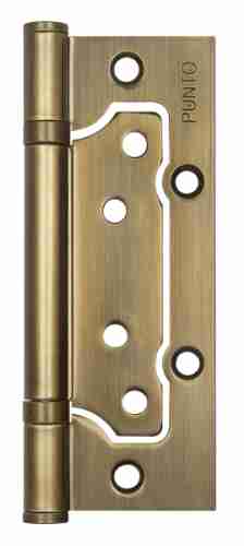 Комплект 2 шт. - Петля универсальная без врезки Punto 200-2B 125x2,5 AB бронза