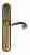 Дверная ручка Venezia "CARNEVALE" на планке PL02 матовая бронза