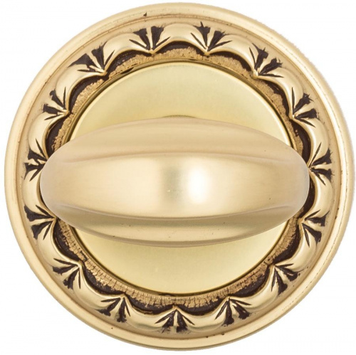 Завертка дверная сантехническая Venezia WC-2 D2 французское золото