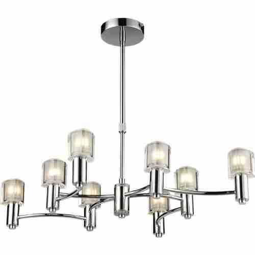 Потолочная люстра N-Light Q9132 Q9132/8A хром