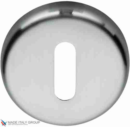 Накладка под ключ буратино на круглом основании COLOMBO CD1063G-CM матовый хром (2 шт)
