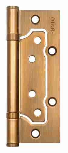 Комплект 10 шт. - Петля универсальная без врезки Punto 200-2B 125x2,5 CF кофе