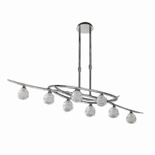 Подвесная люстра Mantra Loop Chrome 1800