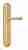 Дверная ручка Venezia "VIGNOLE" на планке PL98 полированная латунь