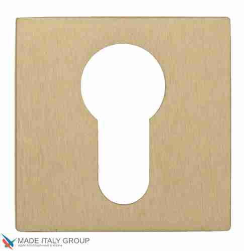 Накладка под цилиндр на квадратном основании Fratelli Cattini CYL 8.7-KD золото крайола 2 шт.