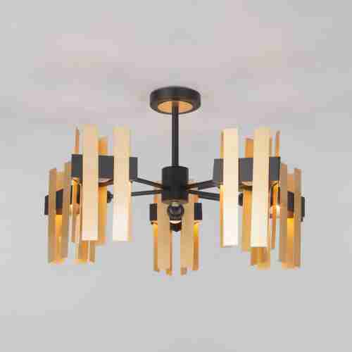 Потолочная люстра Eurosvet Spada 70116/5 черный