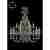Люстра подвесная Art Classic 11.21.12+6.300.2d.XL-95.Gd.Sp