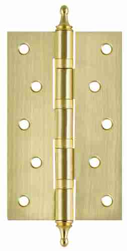 Петля универсальная Fuaro 4BB/A/BL 125x75x2,5 SB (мат. золото) БЛИСТЕР