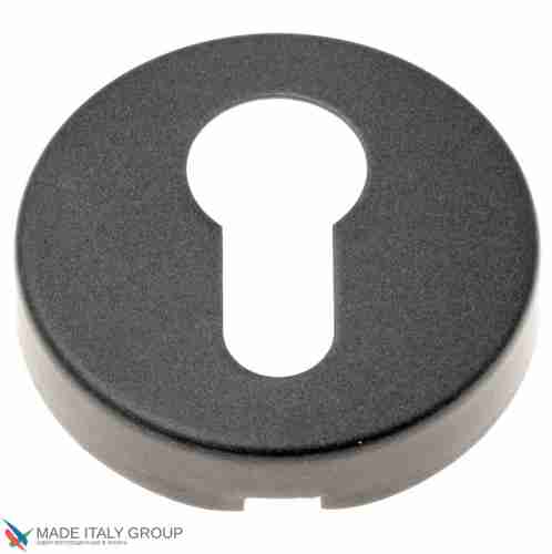Накладка под цилиндр на круглом основании Fratelli Cattini CYL 7-GA антрацит серый 2 шт.