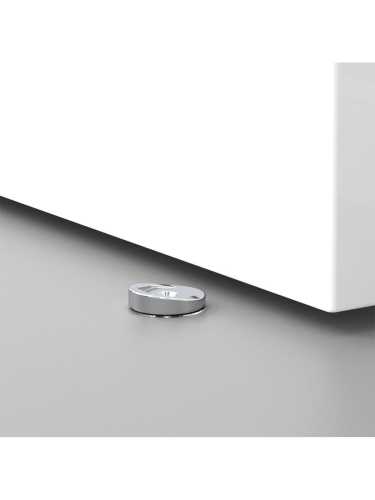 Упор Armadillo (Армадилло) дверной скрытый MAX INOX/2