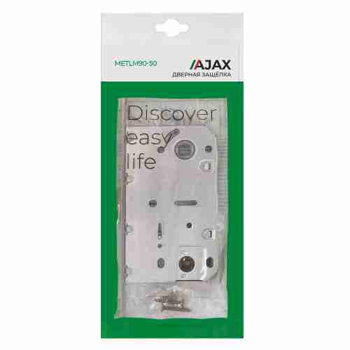 Защелка Ajax (Аякс) врезная METLM90-50 CP хром
